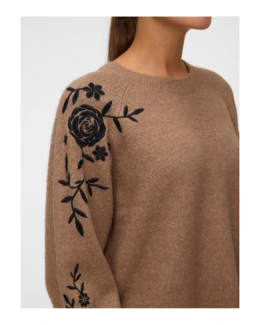Vero Moda vmnew fatima l/s o-neck emb.pullover 10351509