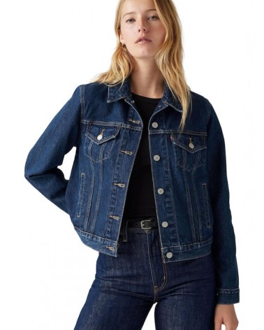 Levis original trucker clean dark au 299450036
