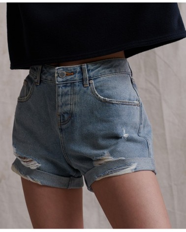 SUPERDRY-SHORTS-W7110016A-030 STEPH BOYFRIEND