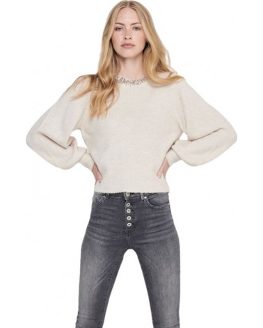Only OnlElsa l/s pullover knt 15210667