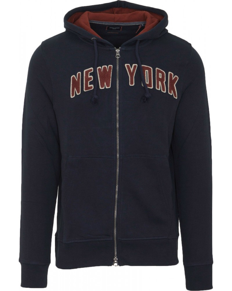 J&J - ZIP HOODIE - 12157573 JPRCARL